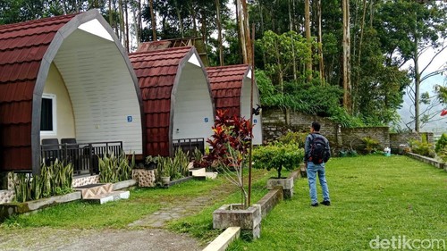 Suasana penginapan Sahabat Rinjani di Desa Sajang, Kecamatan Sembalun, Lombok Timur, NTB, Sabtu (3/12/2025). (Foto: Sanusi Ardi W/detikBali)