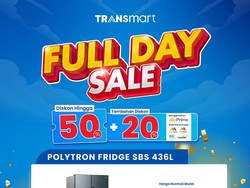 Kapan Lagi, Kulkas Side by Side Jadi Rp 6 Jutaan di Transmart Full Day Sale