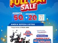 Promo 50%+20% untuk Sepeda Listrik, Spesial di Transmart Full Day Sale