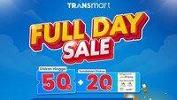 Hari Ini Merapat ke Transmart Full Day Sale! Semarak Diskon 50% + 20%