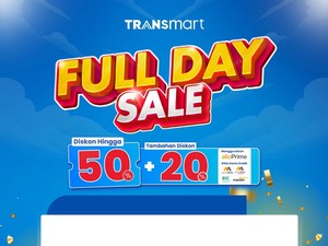 Hari Ini Merapat ke Transmart Full Day Sale! Semarak Diskon 50% + 20%