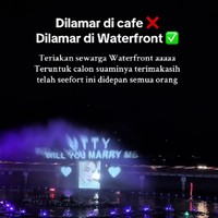 Bikin Baper! Aksi Lamar Kekasih di Waterfront Danau Toba Ini Viral