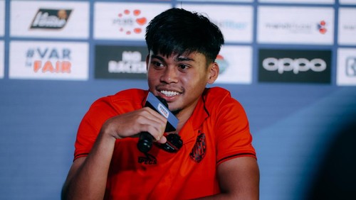 Winger Bali United, Rahmat Arjuna Rezki bertekad membawa tim meraih kemenangan di Stadion Kapten I Wayan Dipta, Gianyar saat melawan Arema FC, Minggu (4/1/2026).