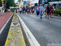 Akhir Pekan Sehat Warga di CFD Kebayoran Lama