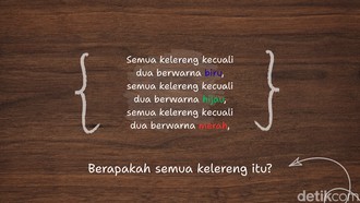 Tes IQ dengan Soal Cerita, Bisa Jawab Tanpa Bikin Coret-coret di Kertas?