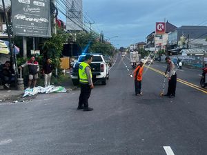 Kecelakaan Maut di Perempatan Buluh Indah, Satu Orang Tewas