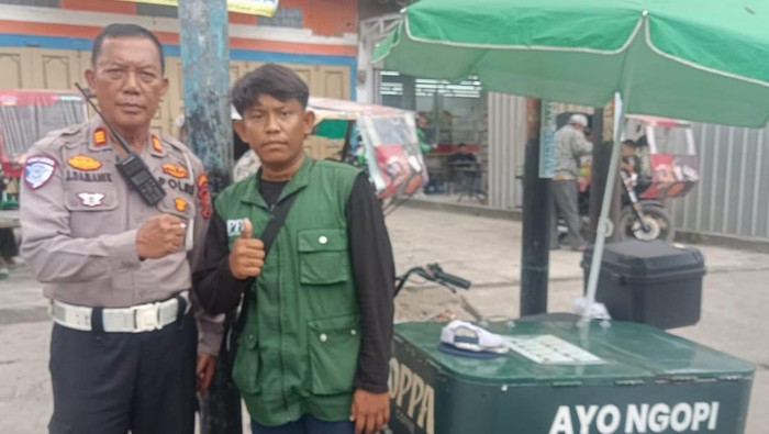 Peras Pedagang Kopi Keliling, Preman di Medan Ditangkap Polisi