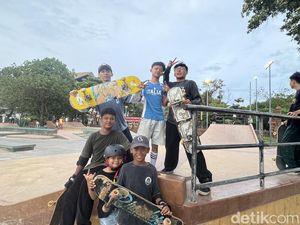 Kuta Beach Skatepark Jadi Rumah Aman Bagi Skater Pemula