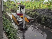 Antisipasi Banjir, Bupati Badung Cek Normalisasi Tukad Pungut Jimbaran