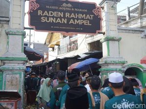 Kawasan Sunan Ampel Dipadati Peserta Isyaroh Pendirian NU