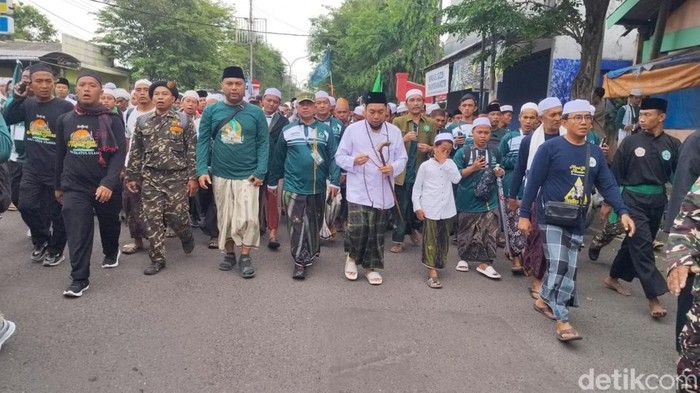 Peserta Napak Tilas Isyaroh Pendirian NU di Bangkalan.