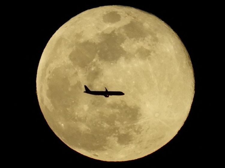 Potret Supermoon Perdana 2026, Wolf Moon Menyapa Berbagai Negara