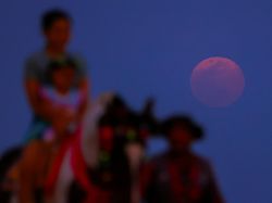 Potret Supermoon Perdana 2026, Wolf Moon Menyapa Berbagai Negara