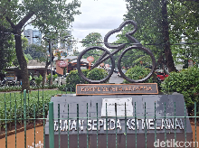 Taman Sepeda Melawai Ditinggalkan Kini Tak Ada Lagi Kegembiraan