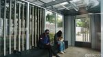 Wajah Baru Halte Perpusnas, Kini Lebih Nyaman dan Sejuk