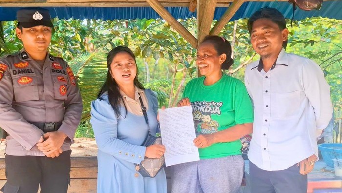 Akhir Damai Wisatawan dan Pengelola yang Cekcok di Sungai Bidadari Tarakan. (Oktavian Balang/detikKalimantan)