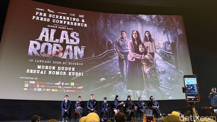 Gala Premier film Alas Roban di XXI Epicentrum, Jakarta Selatan, Senin (5/1/2026).