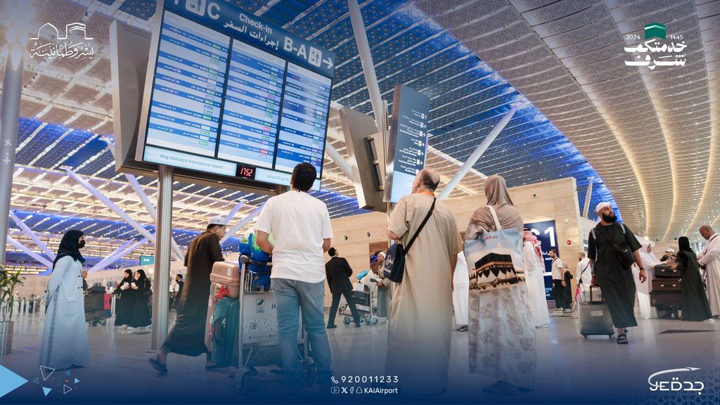 Bandara King Abdul Aziz, Jeddah, Arab Saudi. (Facebook/Kaiairport)