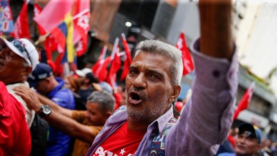 Caracas Bergejolak, Pendukung Maduro Suarakan Perlawanan terhadap AS