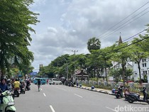 Jalan Ahmad Yani-Balai Kota Makassar Tutup Total Imbas Demo Siang Ini