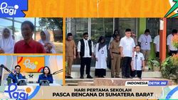 Video: Hari Pertama Sekolah Pasca Bencana di Sumatera Barat