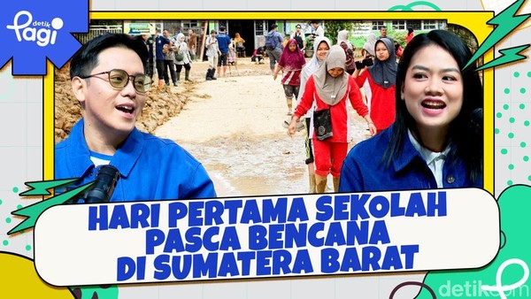Video: Hari Pertama Sekolah Pasca Bencana di Sumatera Barat
