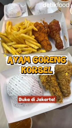 Video: Diboyong dari Korea! Ayam Goreng Bumbu Blue Cheese Kini Ada di Jakarta