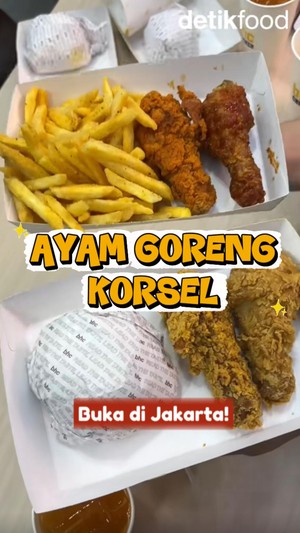Video: Diboyong dari Korea! Ayam Goreng Bumbu Blue Cheese Kini Ada di Jakarta