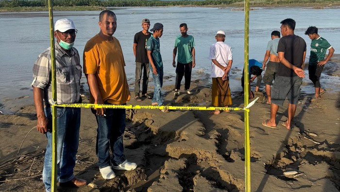 Muncul Gelembung Diduga Gas Usai Banjir di Nagan Raya, Pemkab Turunkan Tim