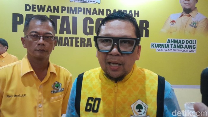 Daftar Pengurus Golkar Sumut, Rival Ijeck di Musda 2020 Jadi Ketua Harian