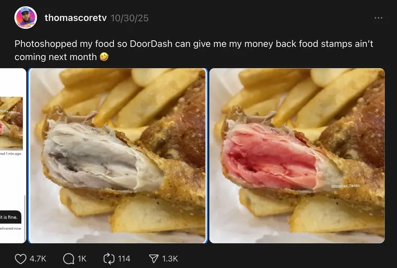 Gunakan AI untuk edit foto makanan demi refund Pelanggan Edit Foto Makanan pakai AI agar Bisa Refund