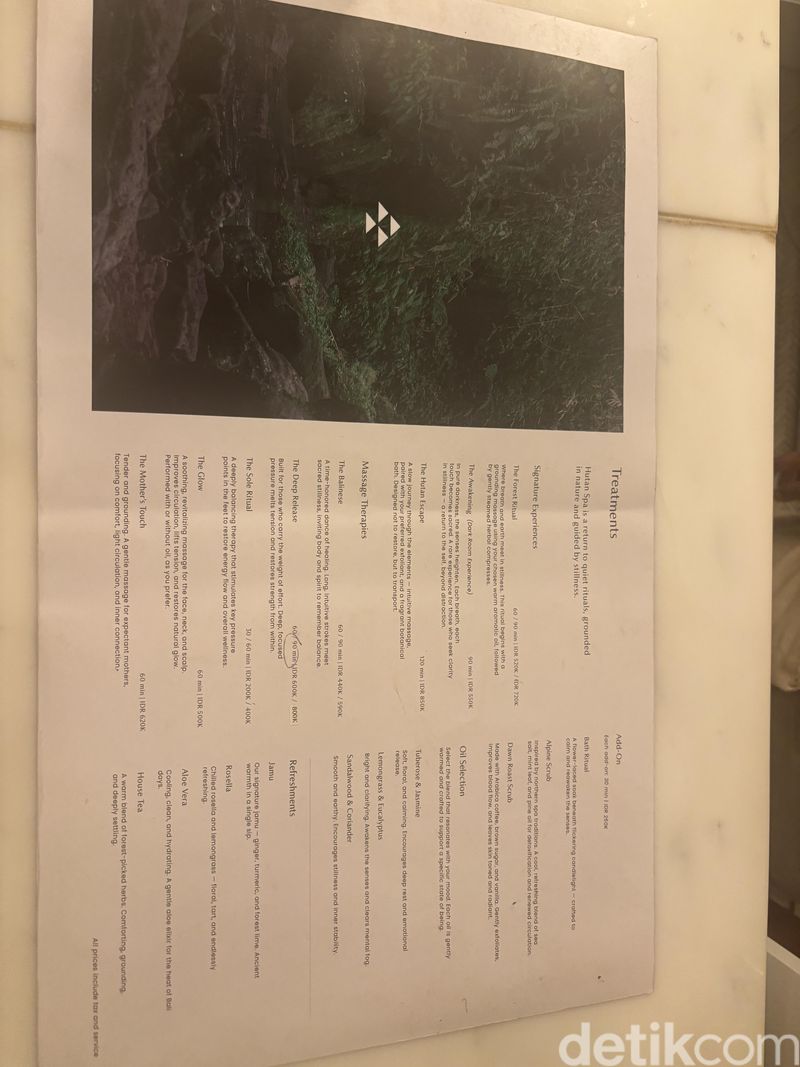 Hutan Spa di ONYX Resort Park Ubud