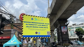 Jalan Haji Nawi Jaksel Mulai Diberlakukan Satu Arah Sampai Juli 2026