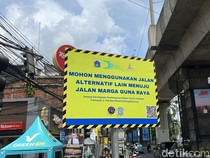 Jalan Haji Nawi Jaksel Mulai Diberlakukan Satu Arah Sampai Juli 2026