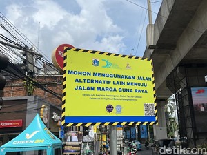 Jalan Haji Nawi Jaksel Mulai Diberlakukan Satu Arah Sampai Juli 2026