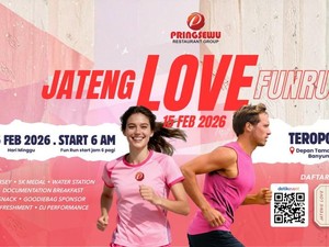Serunya Jateng Love Fun Run 2026 di Banyumas, Siap Temani Akhir Pekan!