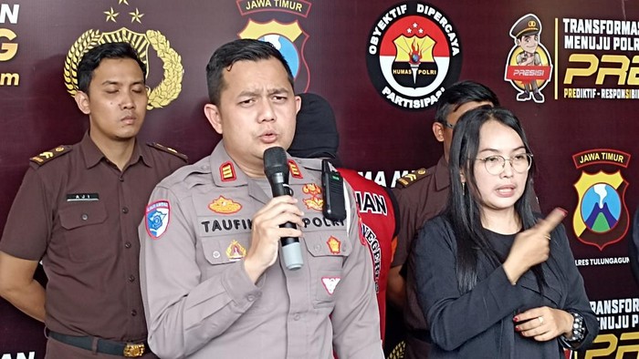 Kasatlantas polres Tulungagung AKP Mohammad Taufik Nabila
