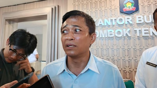 Ketua DPD Partai Gerindra NTB, Lalu Pathul Bahri. (Edi Suryansyah/detikBali)