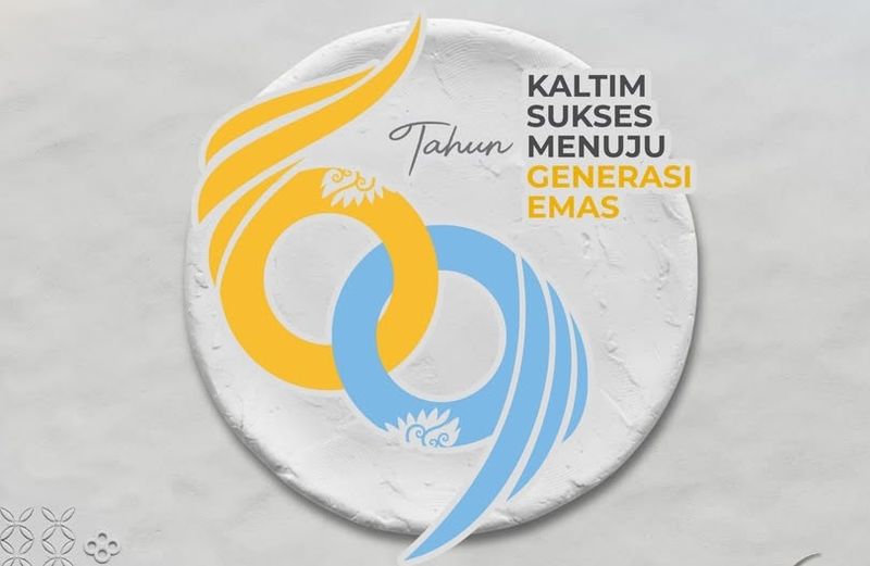 Logo HUT Ke-69 Kaltim Logo HUT Ke-69 Kaltim