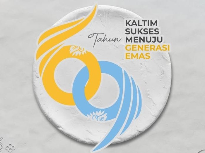 Logo HUT Ke-69 Kaltim