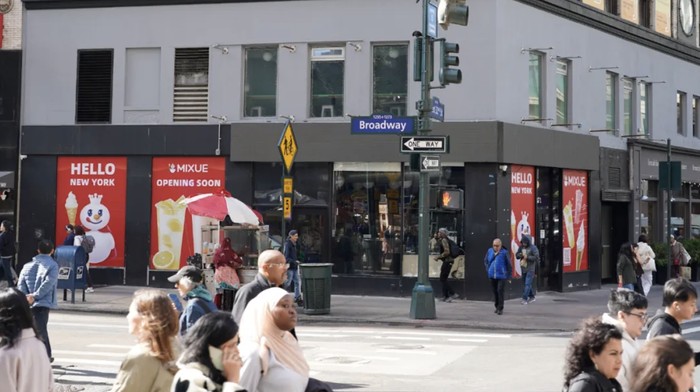 Mixue Resmi Buka di Kawasan Elite New York, Begini Suasana dan Menunya!