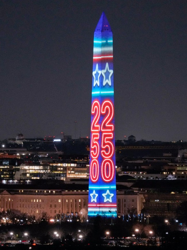 Monumen Washington Jadi Kanvas Sejarah dalam Perayaan 250 Tahun AS