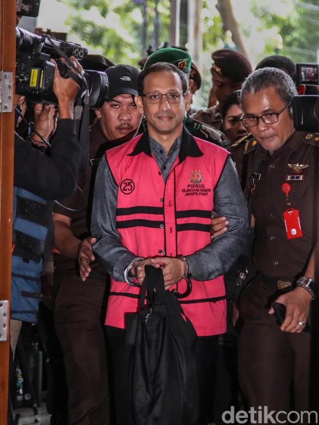 Nadiem Makarim Hadiri Sidang Perdana Kasus Chromebook