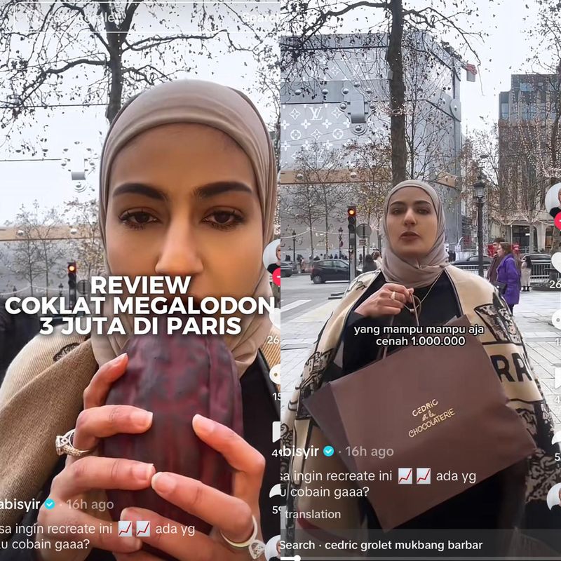 Pebisnis Dessert Ala Bisyir Cicip Cokelat Rp 3 Juta di Paris, Gimana Rasanya?