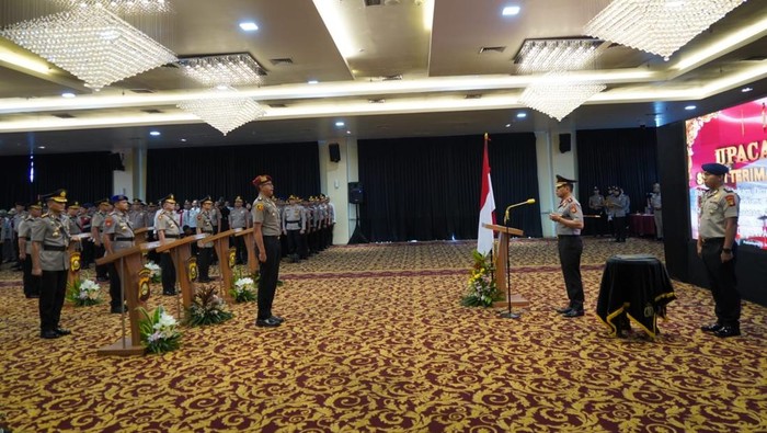 Wakapolda Sumsel, 7 PJU dan 4 Kapolres Resmi Dilantik, Ini Daftarnya