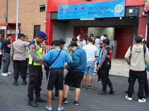 Jurus Kapolres Gianyar Amankan Laga Kandang Bali United di Stadion Dipta