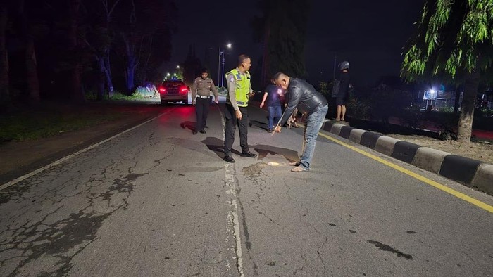 Pemotor Jupiter MX Ngebut di Konawe Tewas Usai Tabrak Pembatas Jalan