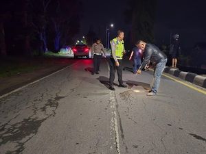 Pemotor Jupiter MX Ngebut di Konawe Tewas Usai Tabrak Pembatas Jalan