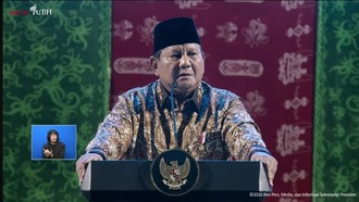 Prabowo Ungkap Hasil Survei Rakyat Indonesia Bahagia Meski Belum Sejahtera