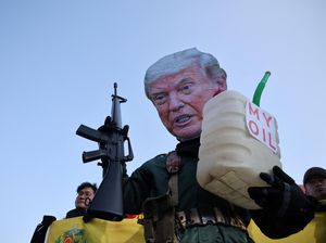 Video: Warga Kolombia Gelar Aksi Demo Kecam Ancaman Operasi Militer AS